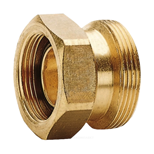 картинка Переходник прямой 1/2"(НР)x16(ВР) GIACOMINI арт. R178RX003 от магазина Одежда+